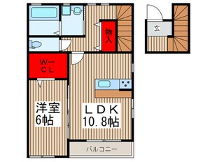 N´ｓアムールⅠの物件間取画像